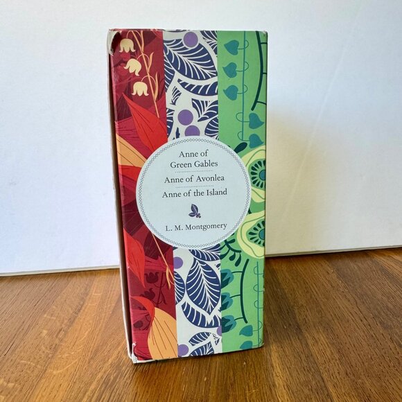 ANNE OF GREEN GABLES Hardcover Books Box Set Vol. 1-3 L.M. Montgomery Tundra HTF - Picture 7 of 16